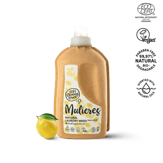 Mulieres Natural Laundry Wash Fresh Citrus 1,5l