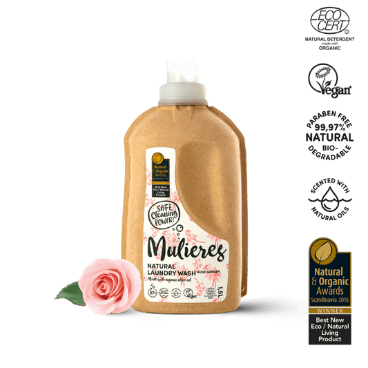 Mulieres Natural Laundry Wash Rose Garden 1,5l