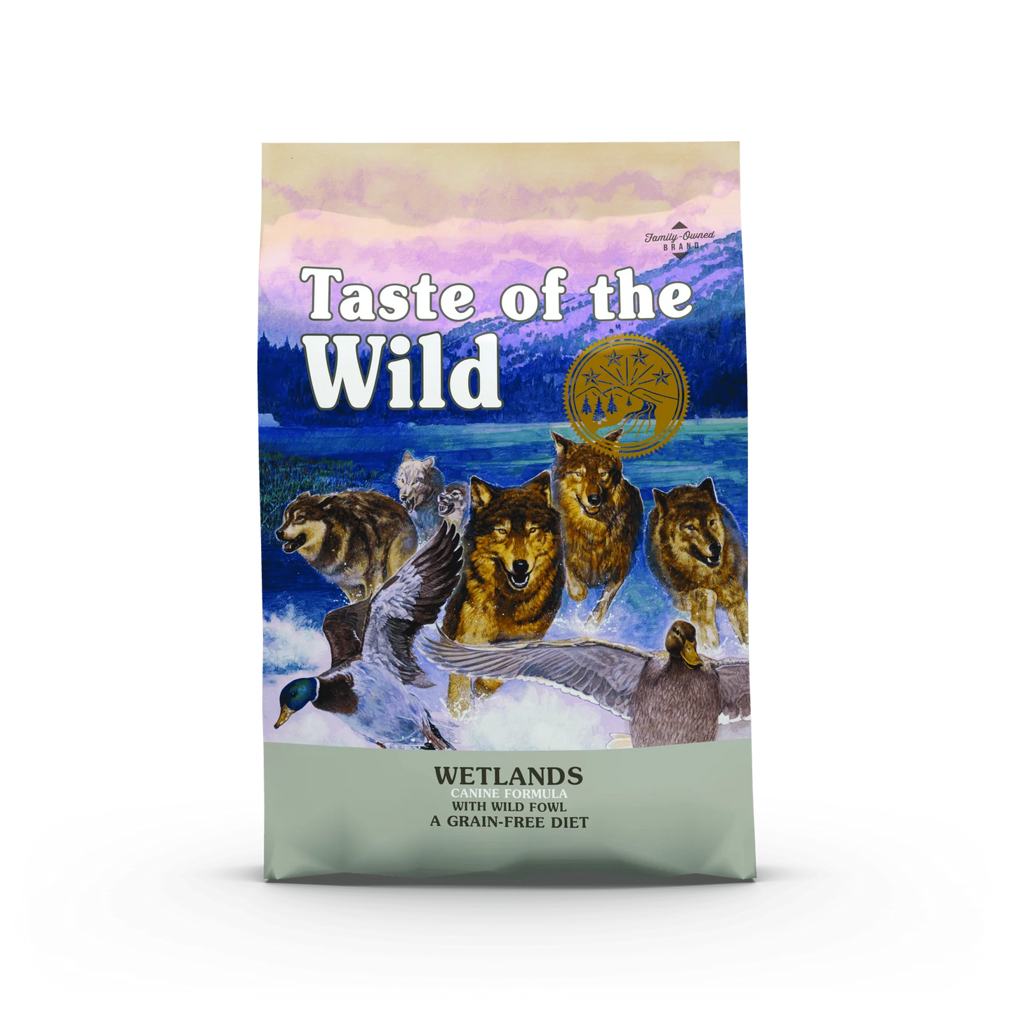Taste of the Wild Wetlands hundafóður - Önd 12,2kg