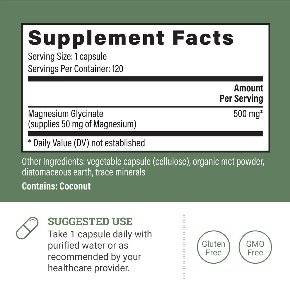 Magnesium Glycinate EH 120 hylki