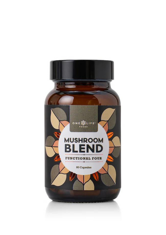 One Life Foods Mushroom Blend 60 hylki