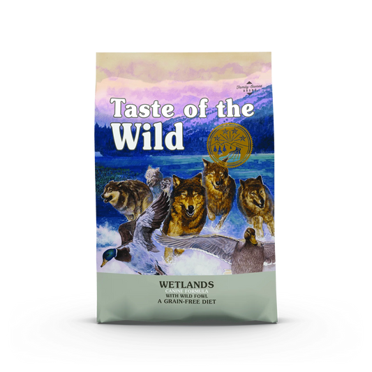 Taste of the Wild Wetlands hundafóður - Önd 12,2kg