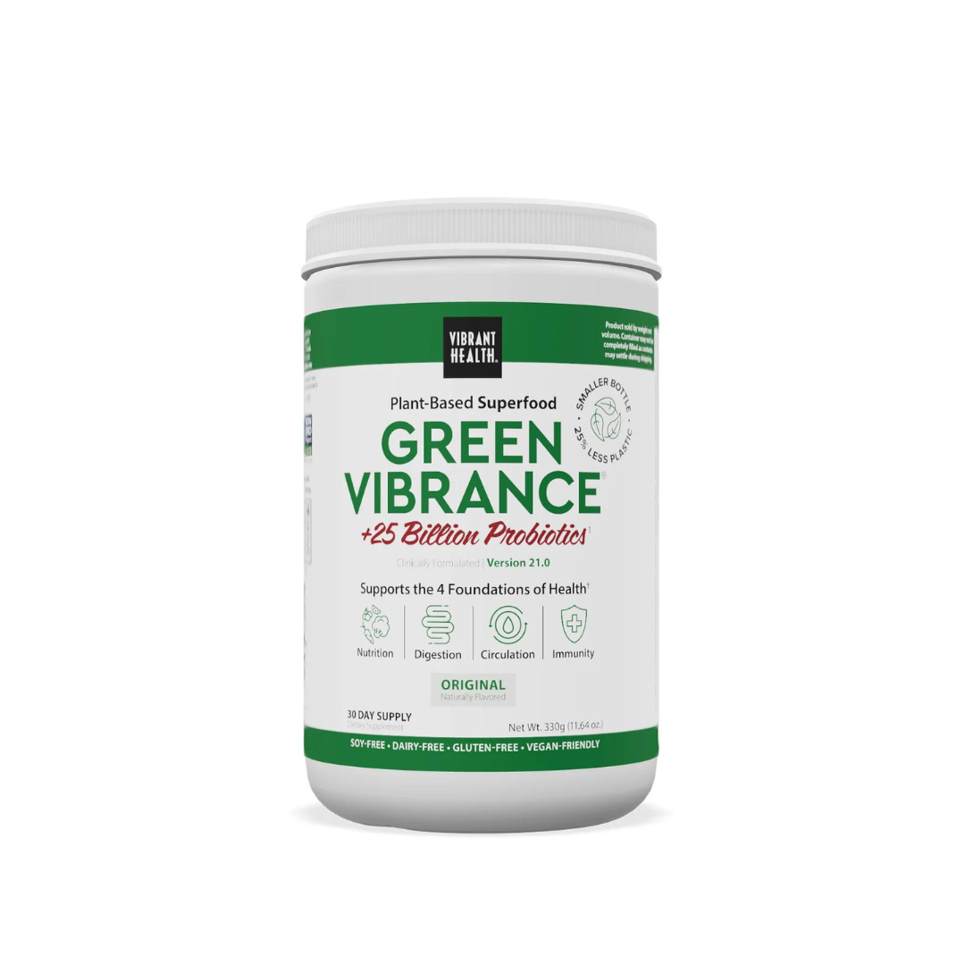 Vibrant Health Green Vibrance +25 Billions Probiotics 330gr