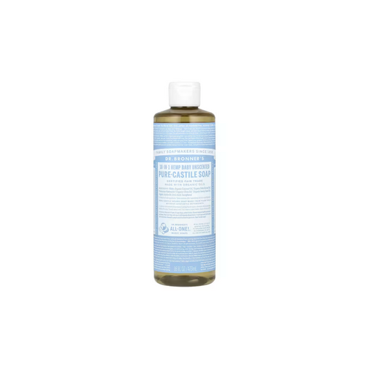 Dr. Bronners Lífræn Hamp Baby Unscented Sápa 473ml